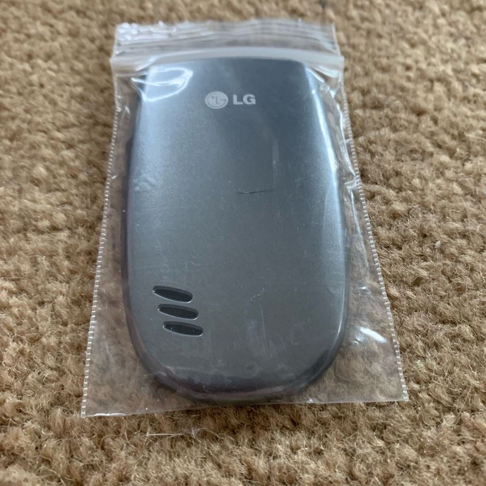 LG3280 Flip Phone Dark Gray Faceplate *New*